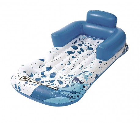43130 Sillón colchoneta BESTWAY Coolerz 231x107cm con portavasos y respaldo