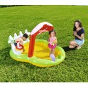 53065 Piscina play Center con juegos inflables modelo granja 175x147x102cm