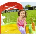 53065 Piscina play Center con juegos inflables modelo granja 175x147x102cm