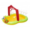 53065 Piscina play Center con juegos inflables modelo granja 175x147x102cm
