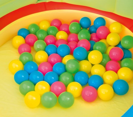 52217 Piscina Play Center forma de Helicóptero incluye 50 bolas 140x127x89cm