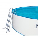 58330 Escalera Bestway para piscinas elevadas con 3 escalones 107 cm