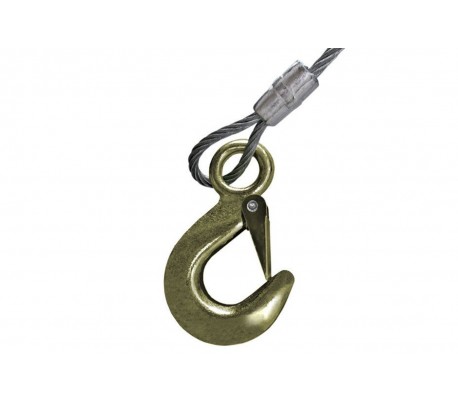 Polipasto manual de  cable en acero de 3000 lb 10 mt