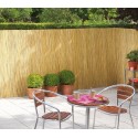 049101 Reja perimetral de bambú estera para sombrear 100 x 300 cm