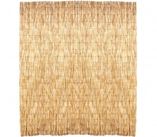 049101 Reja perimetral de bambú estera para sombrear 100 x 300 cm