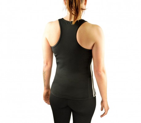 Pack de 4 camisetas sin mangas para mujer en tejido transpirable para fitness