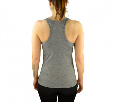 Pack de 4 camisetas sin mangas para mujer en tejido transpirable para fitness