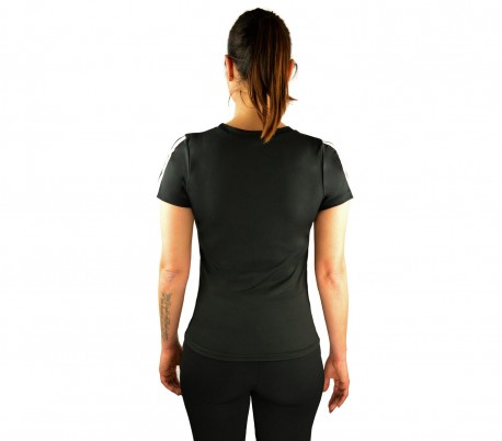 Pack 4 camisetas deportivas para mujer en tejido transpirable para fitness