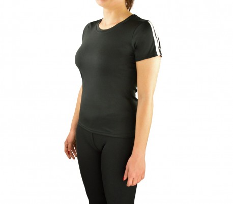 Pack 4 camisetas deportivas para mujer en tejido transpirable para fitness