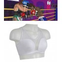  Top peto de algodón elástico con protectores extraíbles para combatir en deport