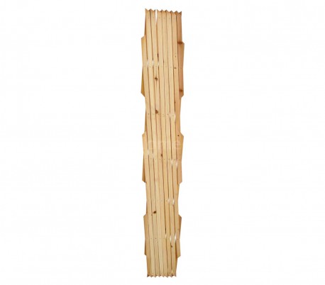 434013 Rejilla de madera extensible Welkhome 150x30 cm para las plantas