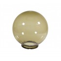 Esfera globo para lámparas de jardín color ahumado 25 cm para exterior