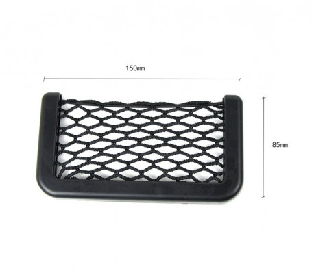 178842 Bolsillo de red universal para teléfono móvil 14x8 cm para el coche
