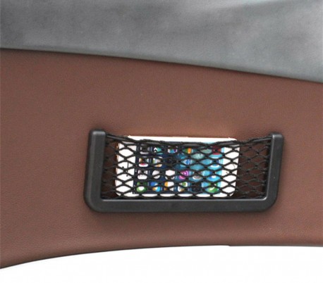 178842 Bolsillo de red universal para teléfono móvil 14x8 cm para el coche