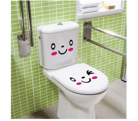 Set kit pegatinas sonrientes para decorar la casa