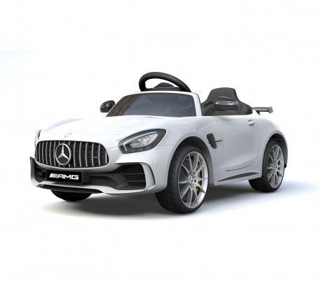LT888 Coche eléctrico para niños MERCEDES AMG GTR control remoto 12V MP3 luces