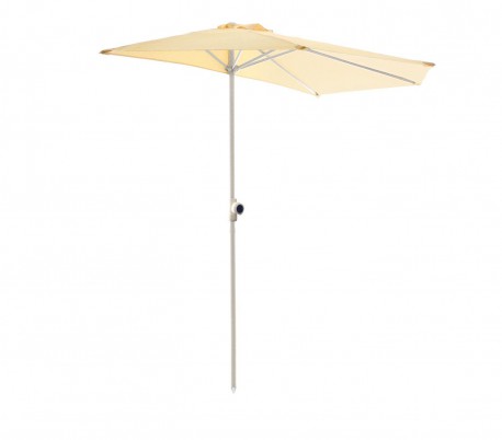 331774 Sombrilla semicircular de pared para jardín ONSHORE 160X100 cm