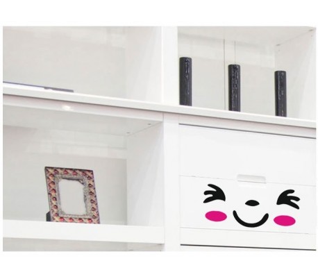 Set kit pegatinas sonrientes para decorar la casa