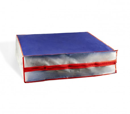 989094 Organizador de lino para cambio temporadas 50X60X20 cm