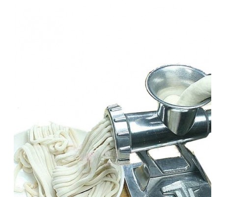 Picadora de carne con pinza de sujeción y...