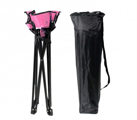 321546 Silla de camping para bebés ONSHORE con bolsa de transporte ROSA