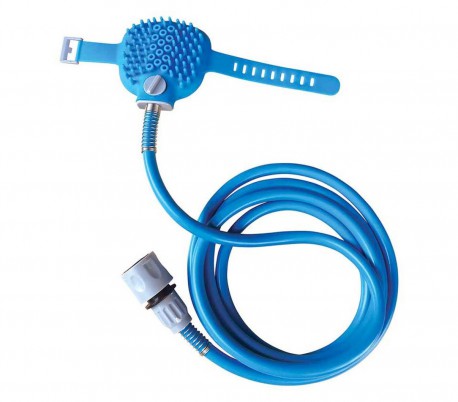 255470 Sistema de lavado para perros Pet Scrub con esponja y bomba de agua