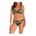 G1662 Bikini para mujer mod. FRUIT con fantasía de frutas y copas acolchadas G1662 Bikini para mujer mod. FRUIT con fantasía de frutas y copas acolchadas