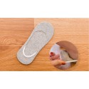 NY-700D Pack de 12 calcetines invisibles con tira de silicona antideslizante