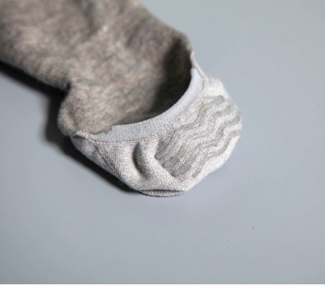 NY-700D Pack de 12 calcetines invisibles con tira de silicona antideslizante