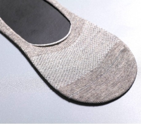 NY-700D Pack de 12 calcetines invisibles con tira de silicona antideslizante