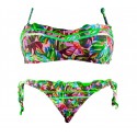 DW8885 Bikini para mujer mod. ALICE dos piezas copas acolchadas con motivos 