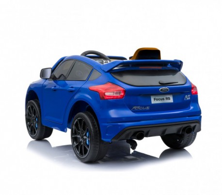 B81324 Coche eléctrico para niños Suv FORD FOCUS RS  asiento de cuero 12V 