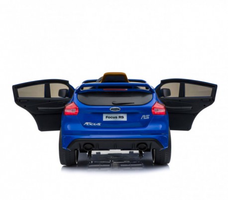 B81324 Coche eléctrico para niños Suv FORD FOCUS RS  asiento de cuero 12V 