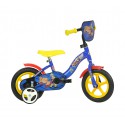 Bicicleta para niños DINO BIKE 108 L-SIP talla 10 SAM IL POMPIERE edad 2-4 años