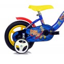 Bicicleta para niños DINO BIKE 108 L-SIP talla 10 SAM IL POMPIERE edad 2-4 años