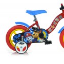 Bicicleta para niños DINO BIKES 108L-PW talla 10 PAW PATROL edad de 2 a 4 años