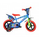 Bicicleta para niños DINO BIKES 412UL-PJ talla 12 PJ MASKS edad de 3 a 5 años