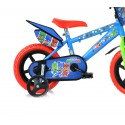 Bicicleta para niños DINO BIKES 412UL-PJ talla 12 PJ MASKS edad de 3 a 5 años