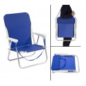480510 Silla plegable de playa JOY SUMMER para camping piscina jardín 