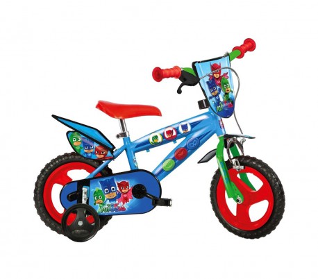 Bicicleta para niños DINO BIKES 414U-PJ Talla 14 PJ MASKS edad de 3 a 6 años
