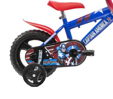 Bicicleta para niños DINO BIKES 412 UL-CA talla 12 AVENGERS de edad 3 a 5 años