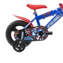 Bicicleta para niños DINO BIKES 412 UL-CA talla 12 AVENGERS de edad 3 a 5 años