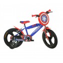 Bicicleta para niños DINO BIKES 416 UL-CA talla 16 AVENGERS de edad 4 a 7 años
