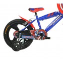 Bicicleta para niños DINO BIKES 416 UL-CA talla 16 AVENGERS de edad 4 a 7 años