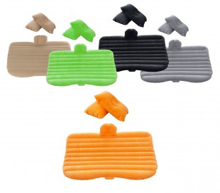 775310 Colchoneta inflable para automóvil con bomba integrada y dos cojines