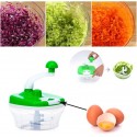 Corta verduras y tritura alimentos manual con manivela