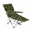 391808 Silla plegable modelo camuflaje con reposapiés ONSHORE camping o jardín