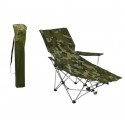 391808 Silla plegable modelo camuflaje con reposapiés ONSHORE camping o jardín