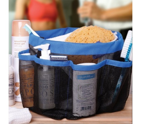 Bolsa organizador 8 multibolsillos ducha con...