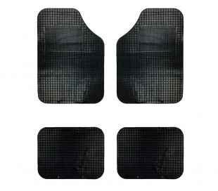 749137 Set de 4 alfombras para el coche AUTOSPRINT goma antideslizante universal